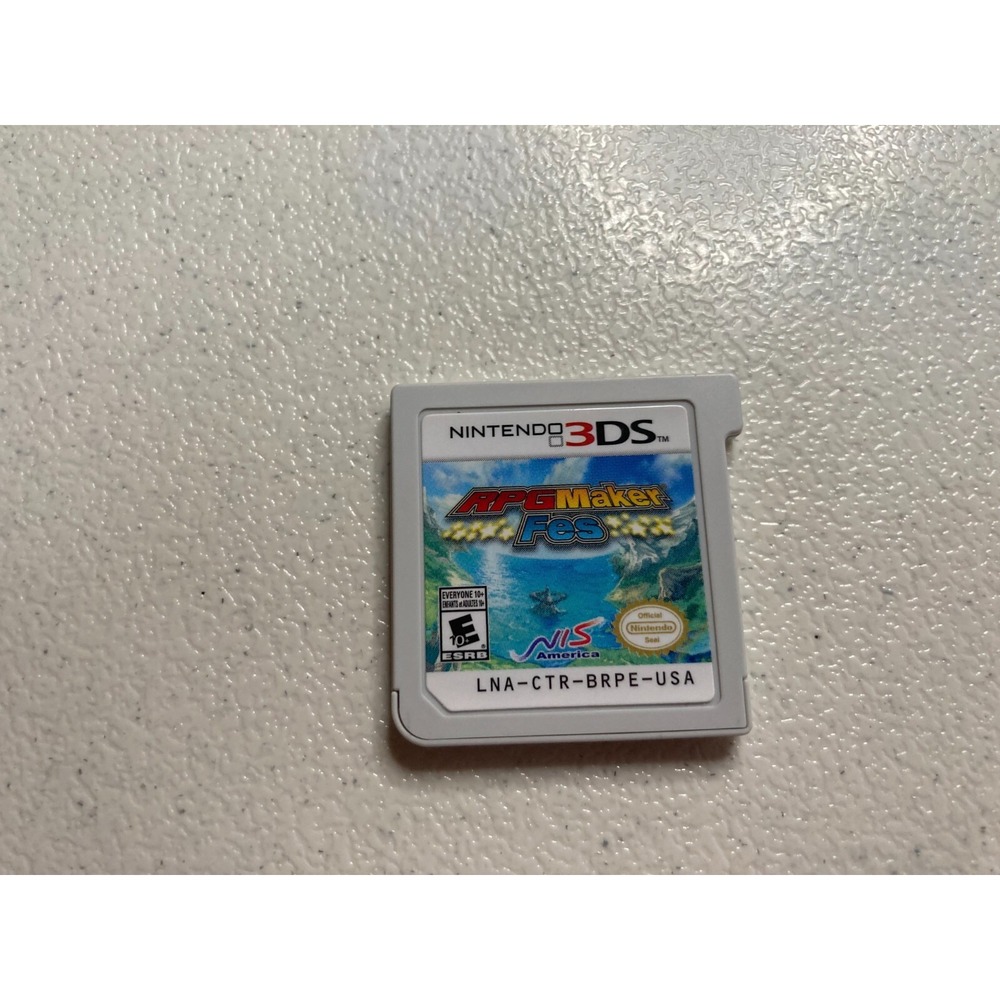 RPG Maker Fes Nintendo 3DS 2017 Cart Only Tested Authentic NTSC-U/C E10+